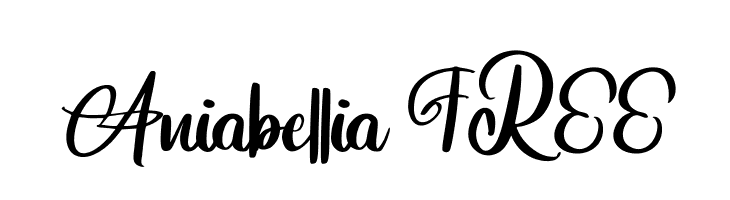 Aniabellia FREE  フリーフォントのダウンロード
