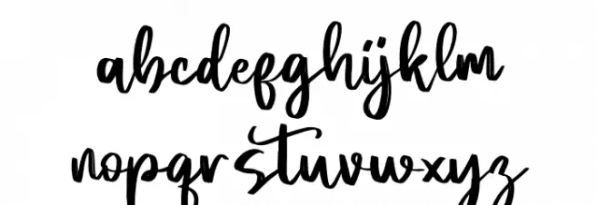 Anida خط أحرف صغيرة