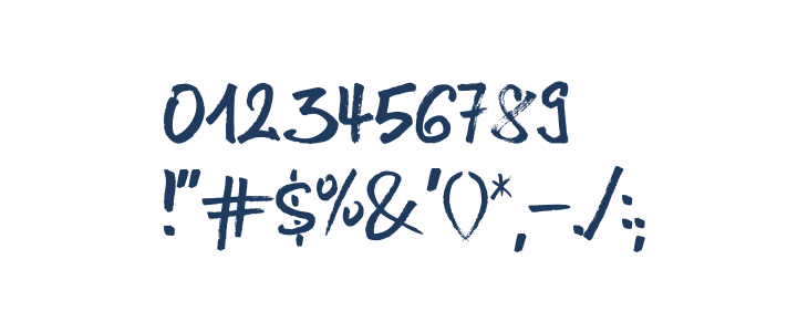 Anilin Bold Other Characters