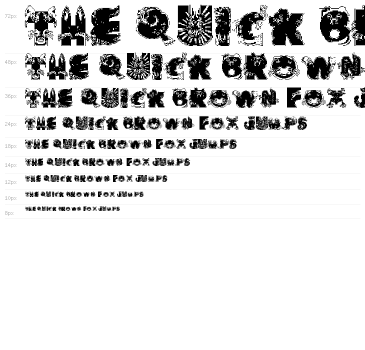 Animal Alphabet II Waterfall