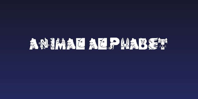 Animal Alphabet Social Header