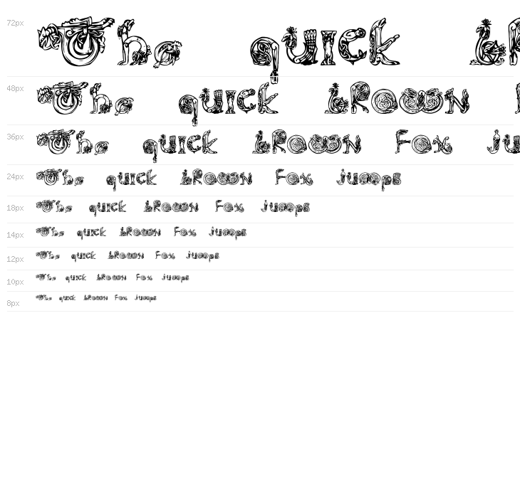 Animal Caps Waterfall