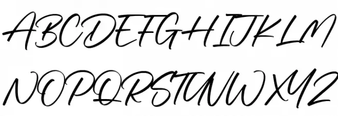 Animal Chariot Caratteri MAIUSCOLE