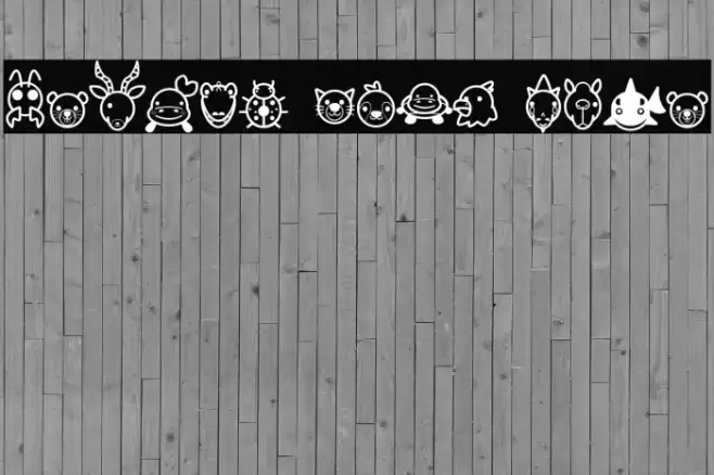 Animal Cute Icon Font examples