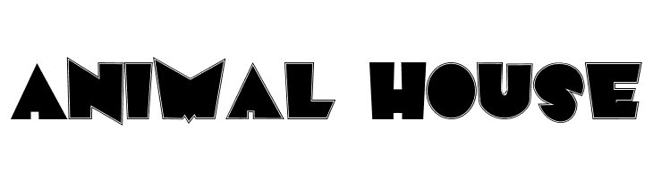 Animal House  Fuentes Gratis Descargar