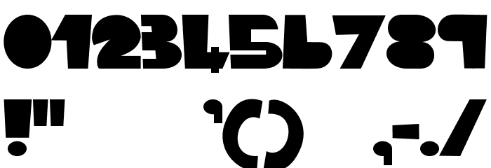 Animal House Font OTHER CHARS