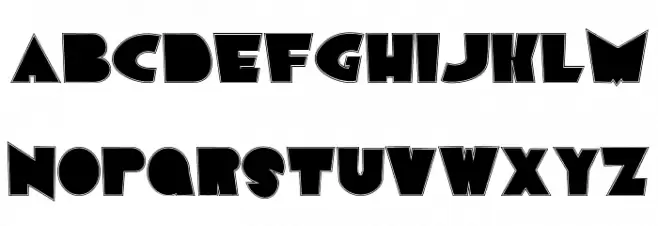 Animal House خط أحرف صغيرة