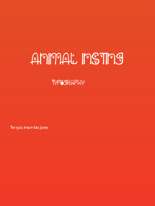 Animal Insting Poster