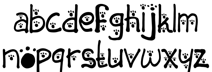Animal Insting Font LOWERCASE