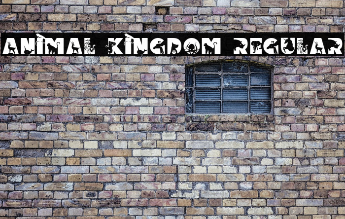 Animal Kingdom Regular Example 1