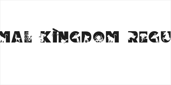 Animal Kingdom Regular Logo