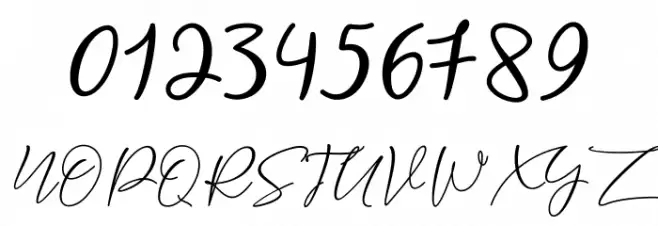 Animal Script Font OTHER CHARS