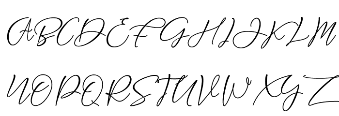 Animal Script Fonte MAIÚSCULAS