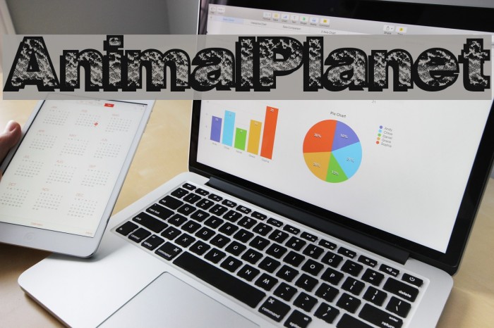 AnimalPlanet Font examples