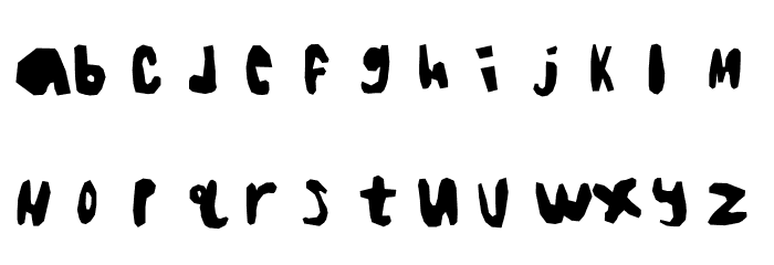 AnimalRescueCenter Font LOWERCASE