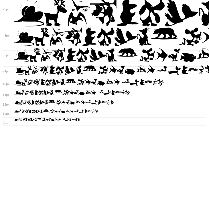 AnimalShadowsDrei Waterfall