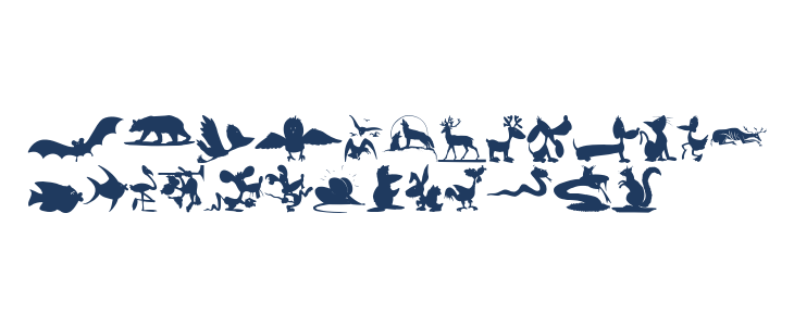 AnimalShadowsDrei Lowercase