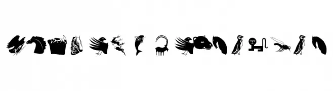 AnimalShadowsTwo  Frei Schriftart Herunterladen