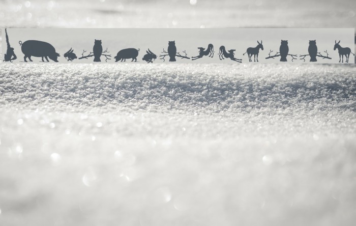 AnimalSilhouettesThree Font examples