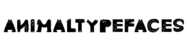 AnimalTypeFaces  नि: शुल्क फ़ॉन्ट्स डाउनलोड