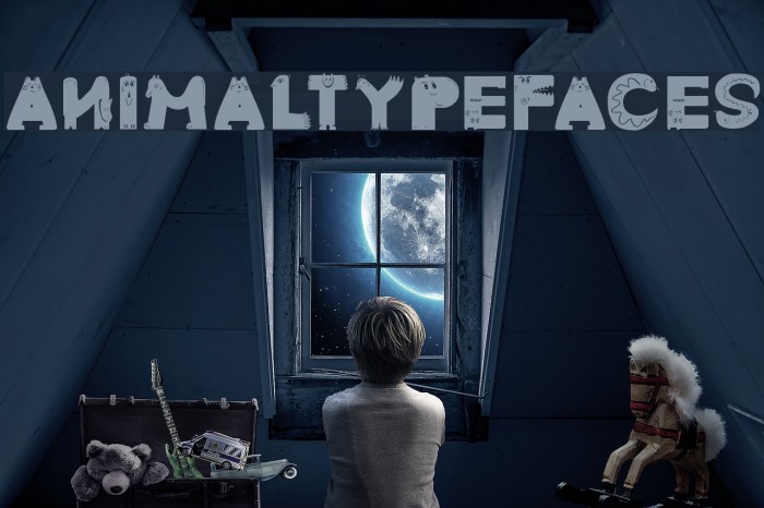 AnimalTypeFaces Font examples