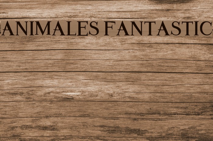 Animales Fantastic Example 1