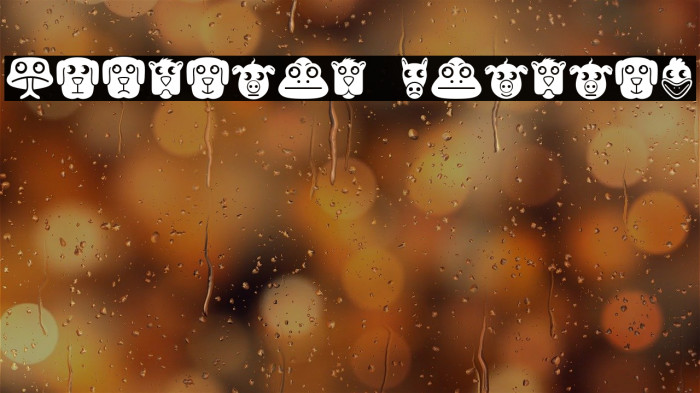 Animales Regular Font examples