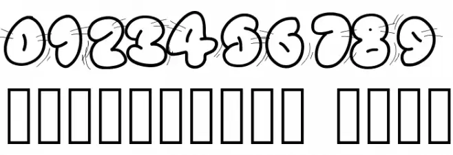 Animaletters Font OTHER CHARS