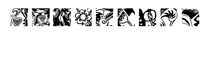 Animalia Font OTHER CHARS
