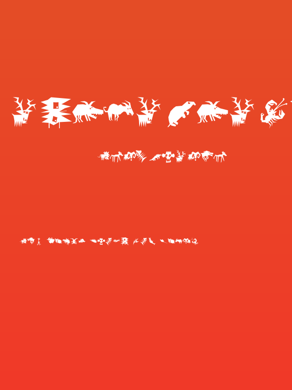 AnimaliaScissored Poster