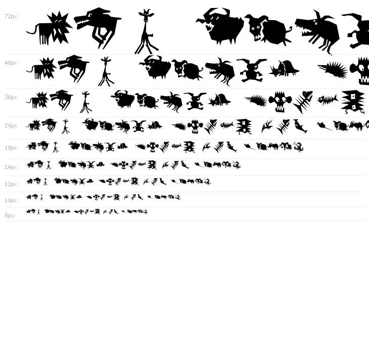 AnimaliaScissored Waterfall