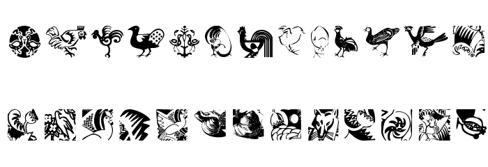 Animalia Font LOWERCASE