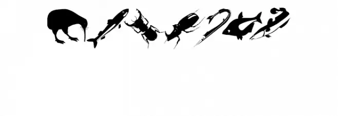 AnimalishSilhouettes Font OTHER CHARS