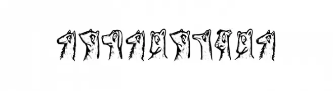 Animality Regular  Скачать бесплатные шрифты