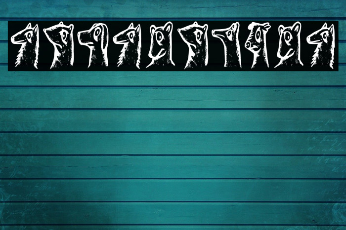 Animality Regular Font examples