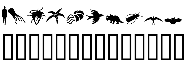 Animals 2 Font OTHER CHARS