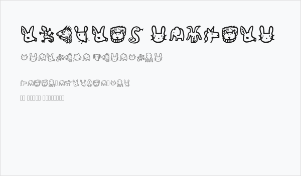 Animals Regular Business Card