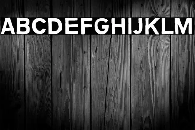 Animals are like people Font examples