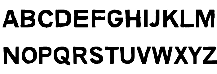 Animals are like people Font LOWERCASE