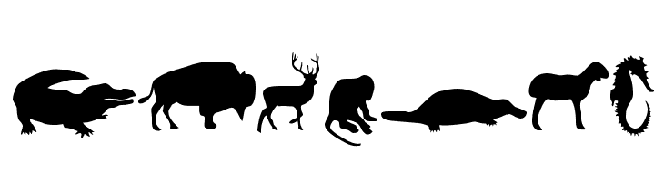 Animals Font
