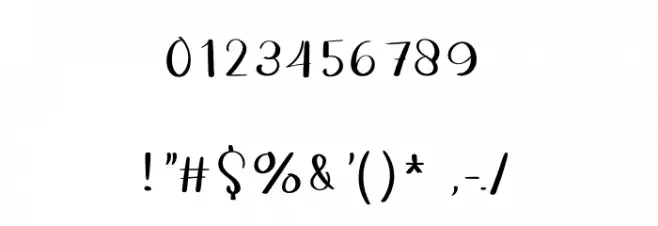 Animals Font OTHER CHARS