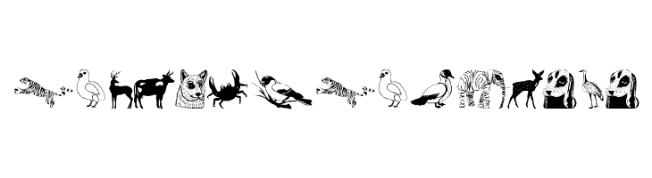 AnimalsAnywhere  Free Fonts Download