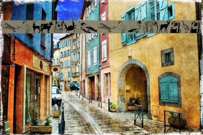 AnimalsAnywhere Font examples