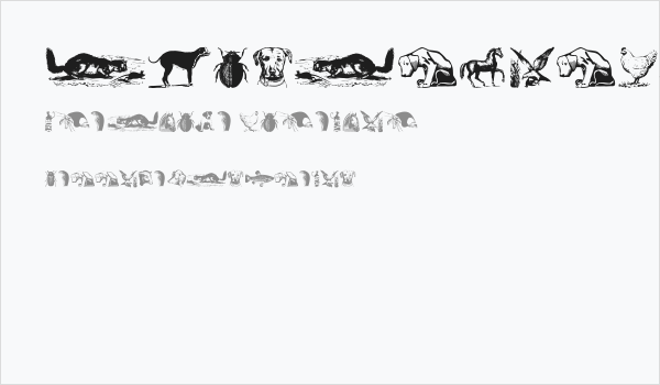 AnimalsOldfashion Business Card