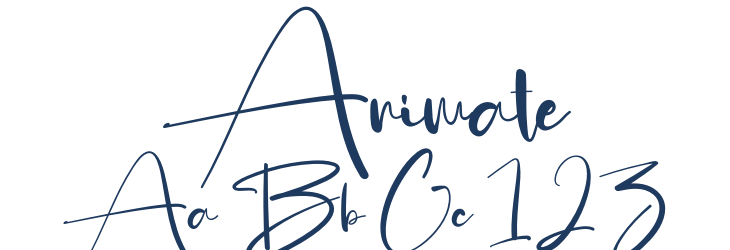 Animate Font Preview