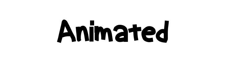 Animated  Free Fonts Download