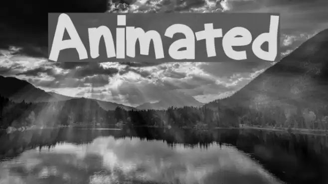 Animated Font examples