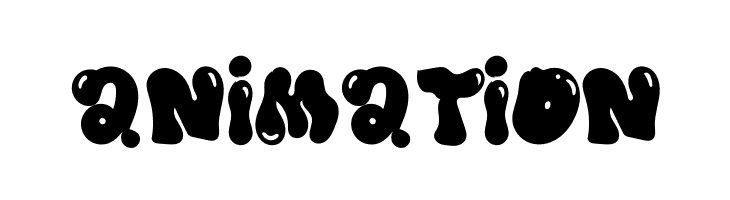 Animation フォント