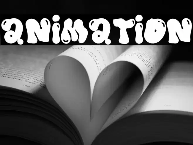 Animation Font examples