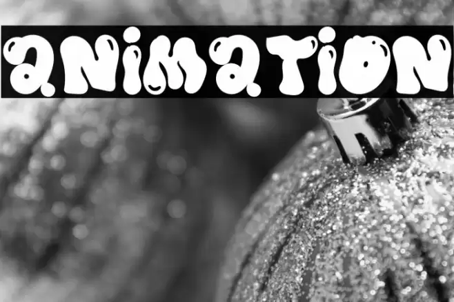 Animation Font examples